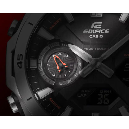 Casio Edifice Sospensione ECB-2300D-1A Black Dial 46mm Stainless Steel Men's Watch
