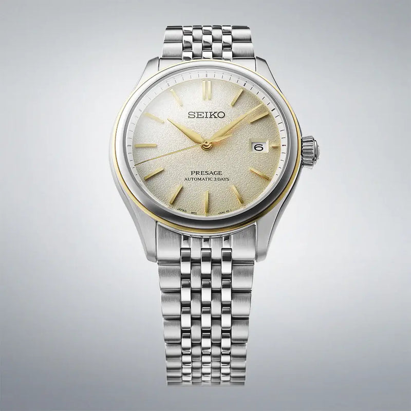 Seiko Presage "Shiro-Iro" SPB478J1 Cream Dial 40.2mm Stainless Steel Men's Watch detail view
