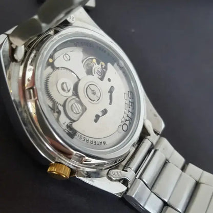 Seiko 5 Automatic SNKL47K1 White Dial Two-Tone 37mm Stainless Steel Men's Watch