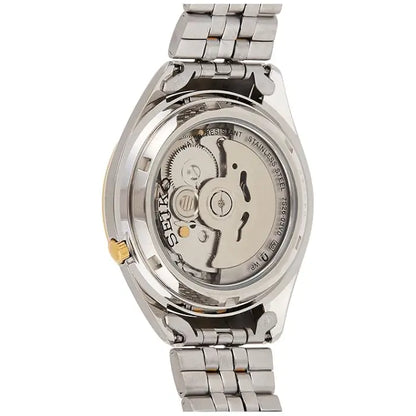 Seiko 5 Automatic SNKL24J1 White Dial Two-Tone 38mm Stainless Steel Men's Watch