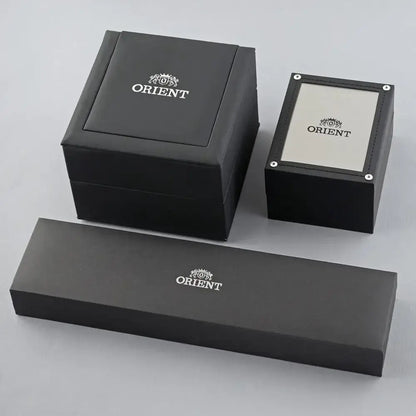 Orient Classic Bambino 38 RA-AC0M13N30B Grey Dial 38.4mm Leather Strap Men's Watch