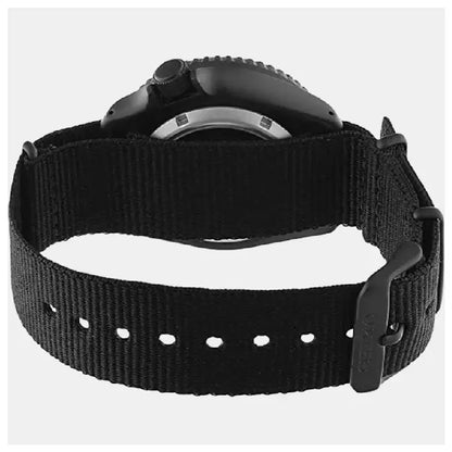 Seiko 5 Sports SRPD83K1 Automatic Black Dial 42.5mm Nylon Strap Men's Watch