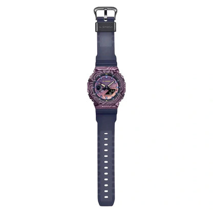 Casio G-Shock Casual GM-2100MWG-1ADR Purple Dial Resin Men's Watch