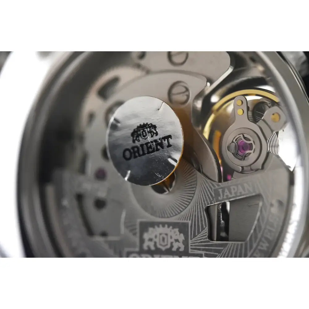 Orient Open Heart TAG03002B Automatic Black Dial 38mm Stainless Steel Men's Watch