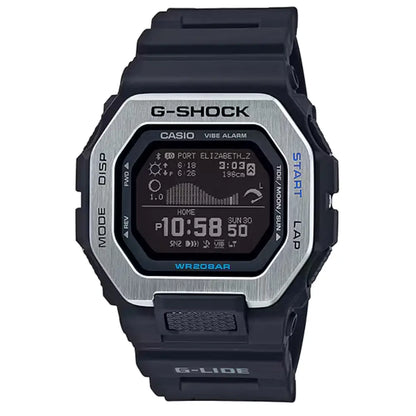 Casio G-Shock G-Lide GBX-100-1DR Black Dial Resin Men's Watch