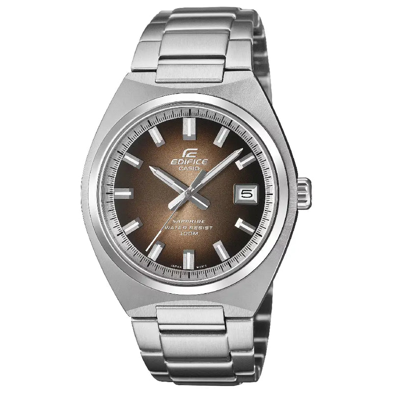 Casio Edifice EFB-109D-5AV Brown Gradient Dial 38.5mm Stainless Steel Men's Watch