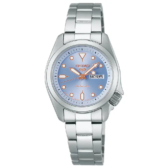 Seiko 5 Sports SKX Series SRRA001 Light Blue Dial 28mm Stainless Steel Women's Watch