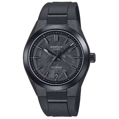 Casio Edifice Forged Carbon EFK-100XPB-1AJF Automatic Black Dial 40mm Resin Strap Men's Watch