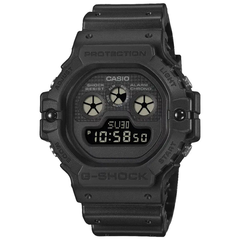 Casio G-Shock Tri-Graph Digital DW-5900UBB-1D Black Digital Dial 47mm Resin Strap Men's Watch