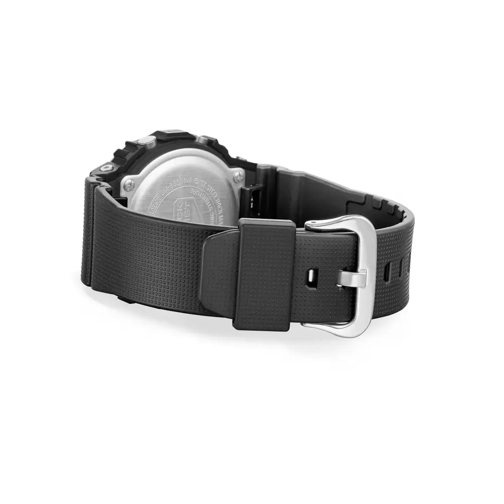 Casio G-Shock "Modern Industrial" Metal Covered GM-5600BM-1PR Black Dial 43.2mm Resin Strap Unisex Watch