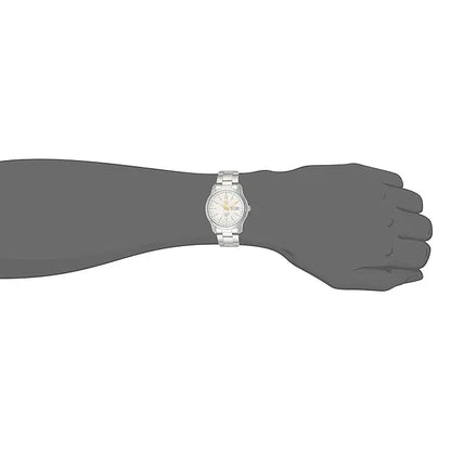 Seiko 5 Classic Automatic SNKP15J1 White Dial 42mm Stainless Steel Men's Watch