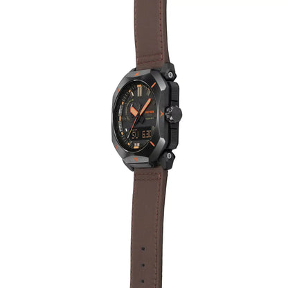 Casio Pro Trek PRW-6900YL-5PR "Bushcraft" Brown Leather Strap 44.8mm Men's Watch
