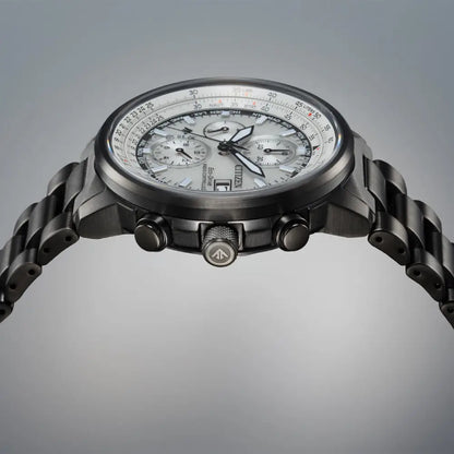 Citizen Eco-Drive AT8304-57A Promaster Navihawk A-T Silver Dial 41mm Stainless Steel Men's Watch