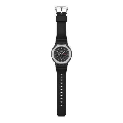 Casio G-Shock "Industrial Texture" GM-2100BM-1A Black Dial 44.4mm Bio-Based Resin Strap Men's Watch