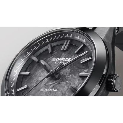 Casio Edifice Forged Carbon EFK-100XPB-1AJF Automatic Black Dial 40mm Resin Strap Men's Watch