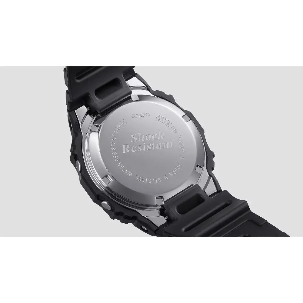 Casio G-Shock The Origin Digital DW-5000R-1A Black Digital Dial 43mm Resin Strap Men's Watch