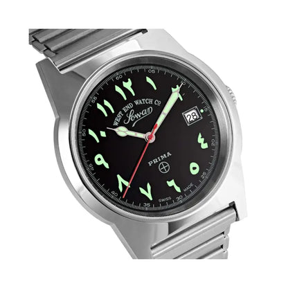 West End Quartz Analog Souq Collection 6841.10.0788R Black Dial 38mm Stainless Steel Unisex Watch