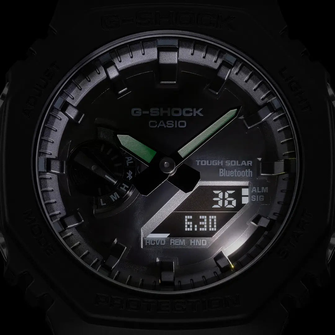 Casio G-Shock Analog Digital GA-B2100-1A1DR Black Dial Resin Men's Watch