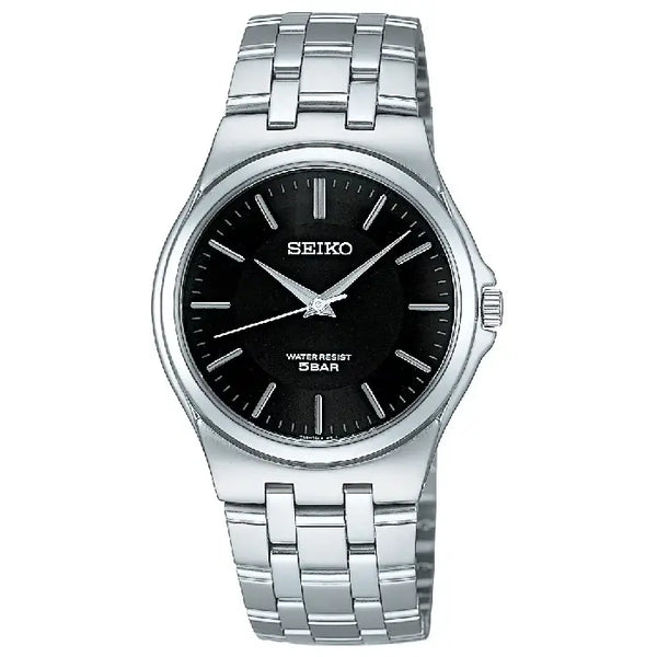 Seiko Selection Spirit SCXP023 Black Dial 35mm Stainless Steel Men's Watch