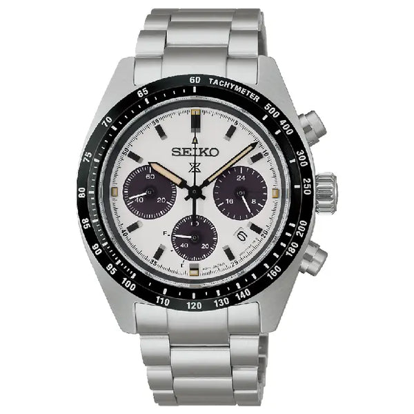 Seiko Prospex Speedtimer SBDL125 (SSC961) Solar Chronograph Silver Dial 39mm Stainless Steel Men's Watch