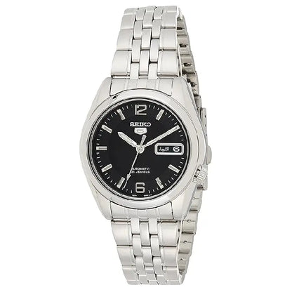 Seiko 5 Classic Automatic SNK393K1 Black Dial 37mm Stainless Steel Men's Watch