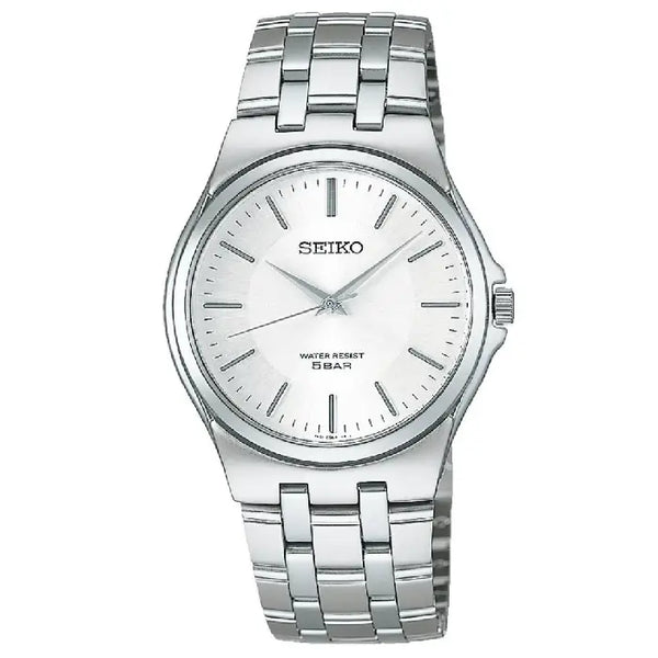 Seiko Selection Spirit SCXP021 Silver White 35mm Stainless Steel Men's Watch