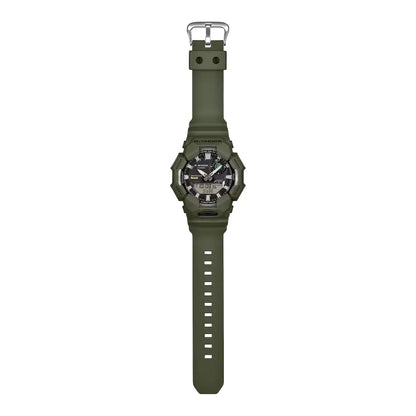 Casio G-Shock "Solar Step Tracker" GA-B010-3ADR Green Dial 49.3mm Bio-Based Resin Strap Men's Watch