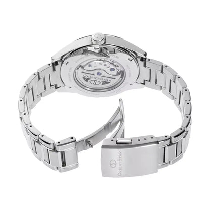 Orient Star RE-BX0004L00B Automatic Limited Edition (200 pieces worldwide) "Perseid Meteor Shower" Blue Dial 40mm Stainless Steel Men's Watch
