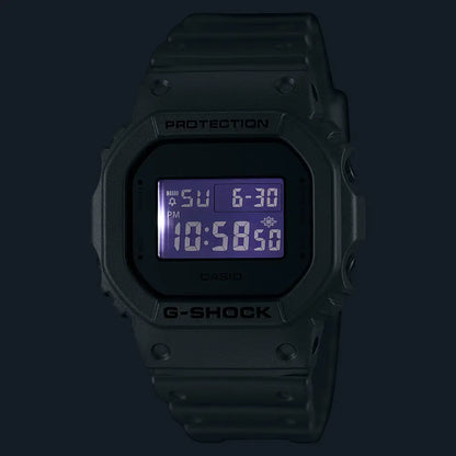 Casio G Shock DW-5600FF-8E Digital Grey Dial Resin Strap Men's Watch