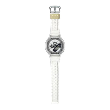 Casio G Shock GA-2140RX-7A 40th Anniversary Analog-Digital Limited Edition Clear Dial Resin Strap Unisex Watch