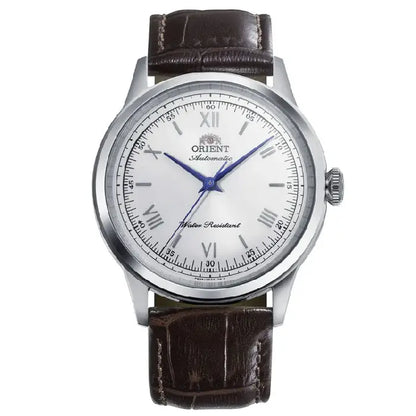 Orient Classic Bambino Automatic RA-BB0002S White Dial 38.4mm Leather Strap Men's Watch
