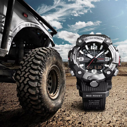 Casio G-Shock Mudmaster GG-B100XMB-1A Black Dial 51mm Resin Strap Men's Watch