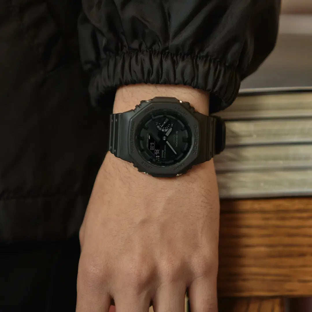 Casio G-Shock Analog Digital GA-B2100-1A1DR Black Dial Resin Men's Watch