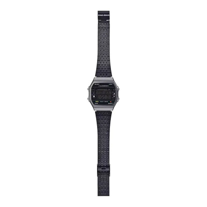Casio Vintage Digital ABL-100WEPC-1BDR Bluetooth PAC-MAN Collaboration Black Dial Stainless Steel Unisex Watch