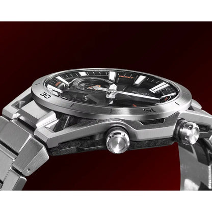 Casio Edifice Sospensione ECB-2300D-1A Black Dial 46mm Stainless Steel Men's Watch