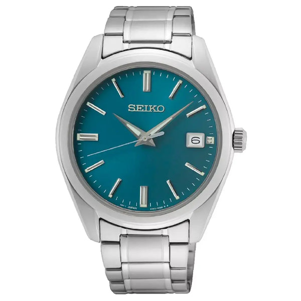 Seiko Classic SUR525P1 Quartz Blue Dial 40mm Stainless Steel Men's Watch