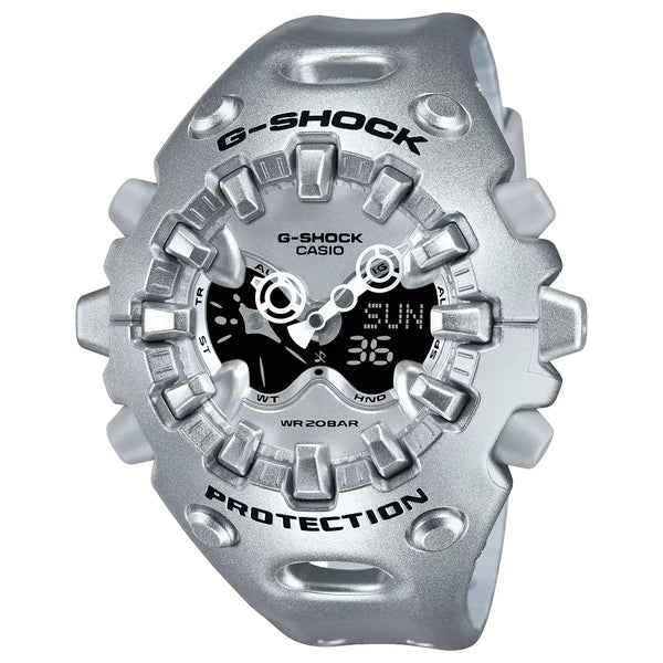 Casio G-Shock GA-V01A-8A “Alien Eyes” Analog-Digital Silver Dial Resin Strap Men's Watch
