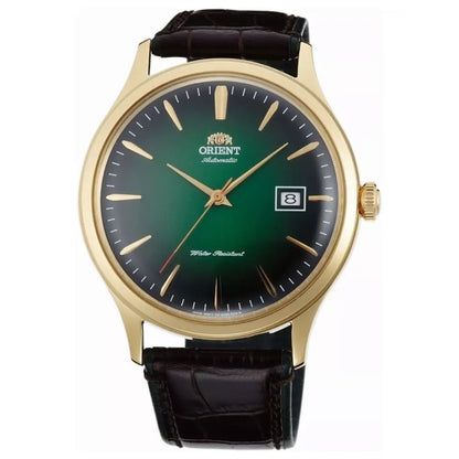 Orient Bambino TAC08002F0 Automatic Green Dial 42mm Leather strap Men's Watch