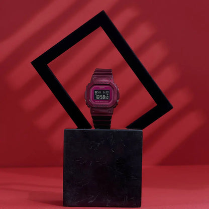 Casio G-Shock GMD-S5600RB-4DR Red & Black "Metallic Accent" Digital Women's Watch