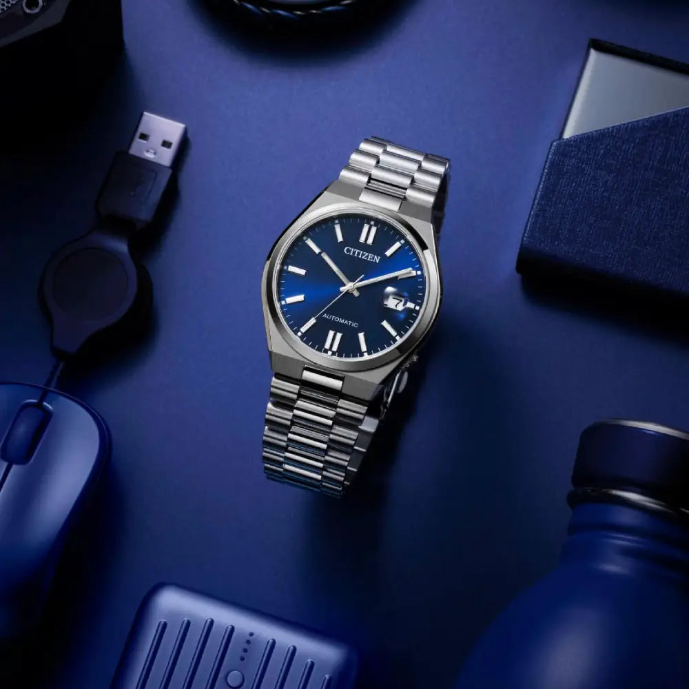 Citizen Tsuyosa NJ0150-81L Automatic Deep Blue Dial 40mm Stainless Steel Men's Watch