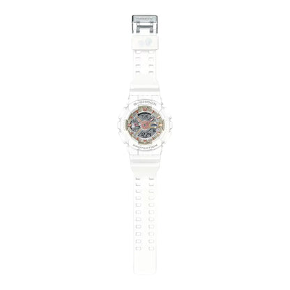 Casio LOV-24A-7A G-Shock Baby-G Lover's Collection Digital Analog White Dial Resin Strap Couples Watch Collection