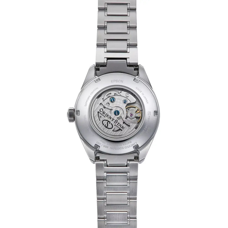 Orient Star Contemporary M34 F8 Date Automatic RE-BX0002S00B White Dial 40mm Stainless Steel Men's Watch detail view