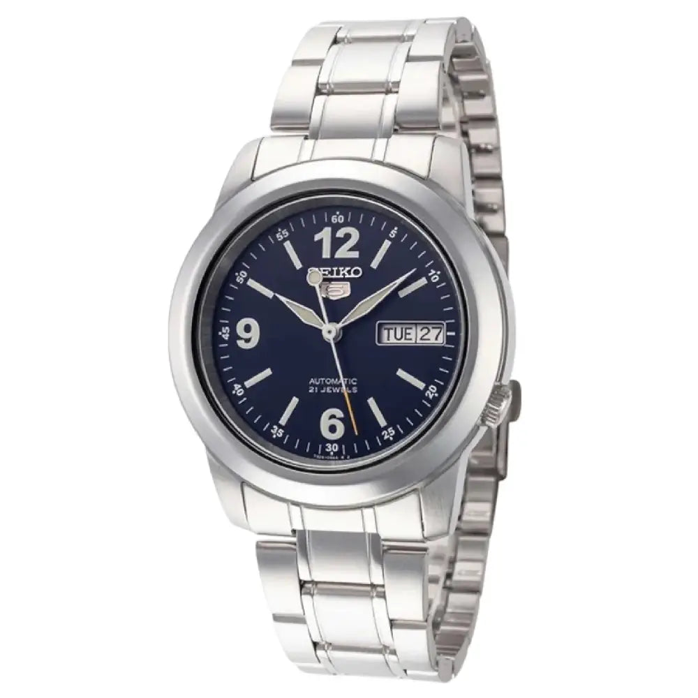 Seiko 5 SNKE61K1 Automatic 21 Jewels Blue Dial 39mm Stainless Steel Men's Watch