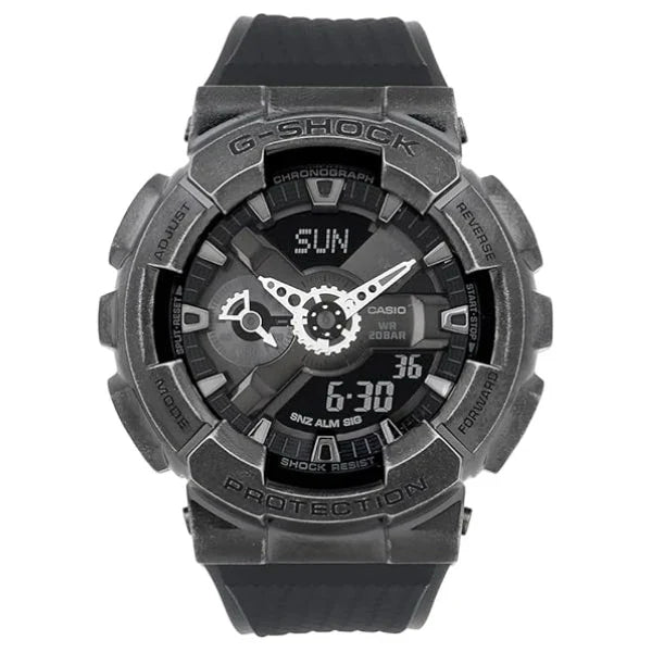 Casio G-Shock Casual GM-110VB-1ADR Black Dial Stainless Steel Men's Watch