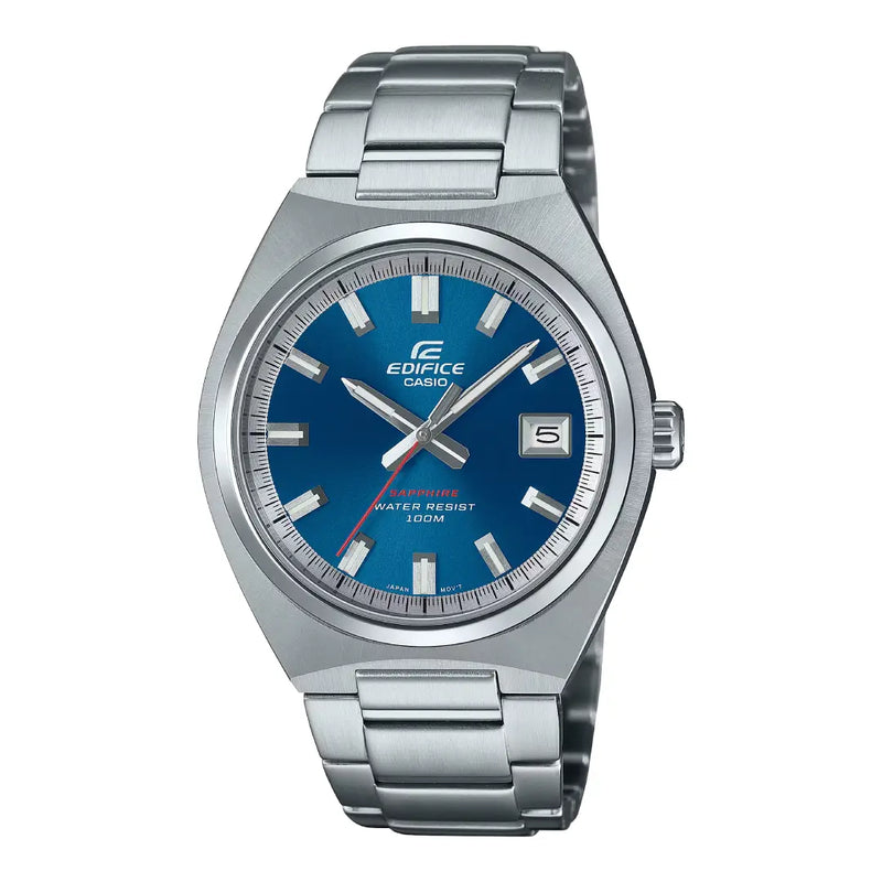 Casio Edifice Sports Classic EFB-109D-2AVDF Blue Dial Stainless Steel Men's Watch