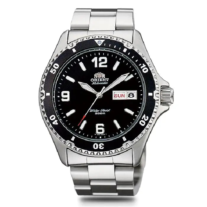 Orient Mako II SAA02001 Black Dial 41.5mm Stainless Steel Men's Watch
