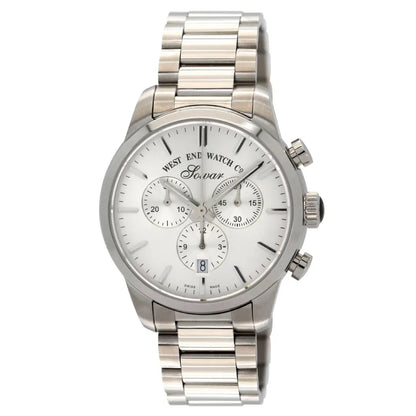 West End Everbright Chronograph 8091.10.3308N Silver Dial Stainless Steel Men's Watch