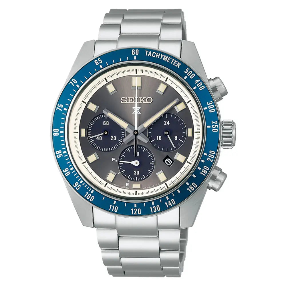 Seiko Prospex SSC939P1 Solar Chronograph SSC939 Black Dial 41.4mm Stainless Steel Men's Watch
