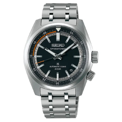 Seiko Prospex SPB515J1 Speedtimer Automatic Black Dial 39.5mm Stainless Steel Men's Watch