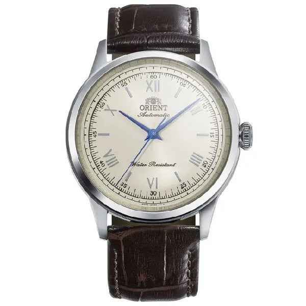 Orient Classic Bambino Automatic  RA-BB0003Y Ivory Dial 38.4mm Leather Strap Men's Watch